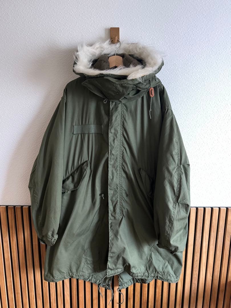 希少S size 完品 US ARMY M65 Fishtail Parka
