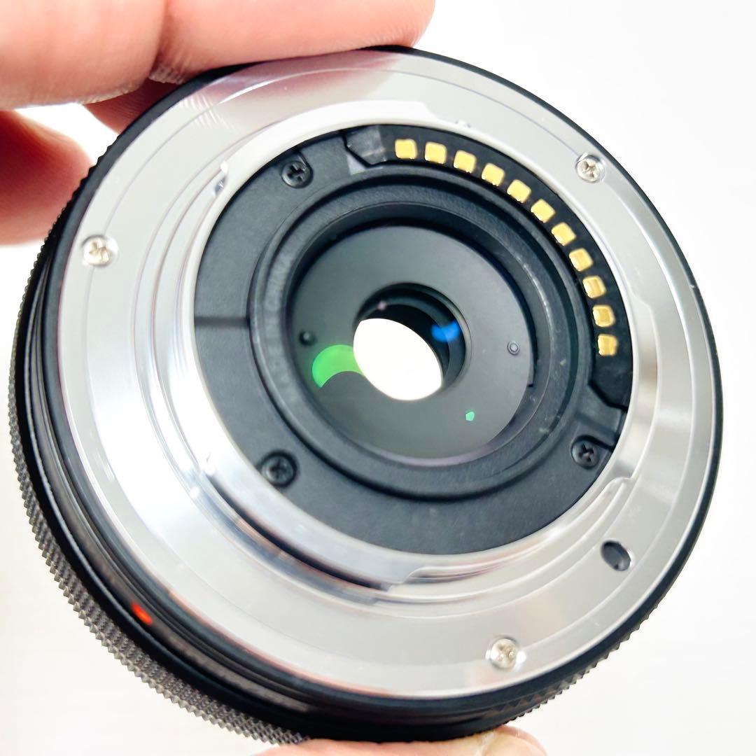 OLYMPUS パンケーキレンズ M.ZUIKO 14-42mm EZ ブラック