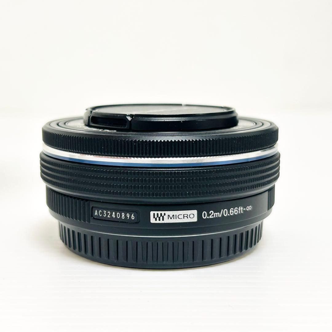 OLYMPUS パンケーキレンズ M.ZUIKO 14-42mm EZ ブラック