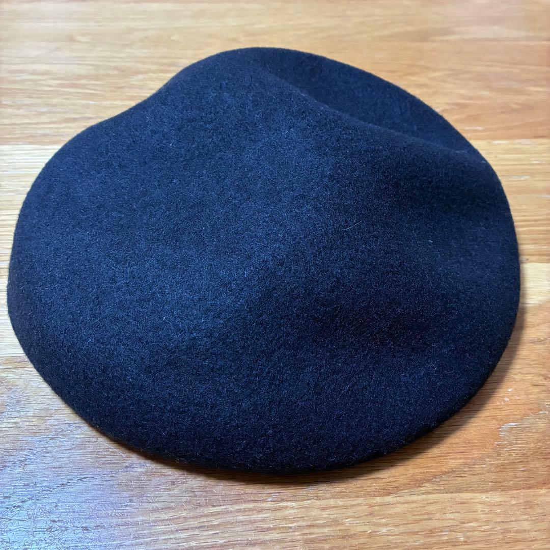 【新品未使用！】H.W.DOG&CO. BERET BLACK 品番D00022