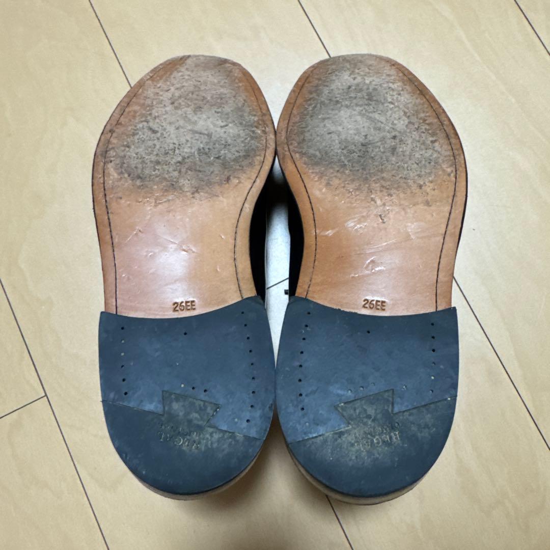 REGAL インペリアルグレード　シェルコードバン　プレーントゥ　ブラック