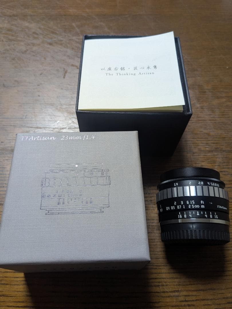 TTArtisan 23mm f1.4 レンズ　Ｘマウント