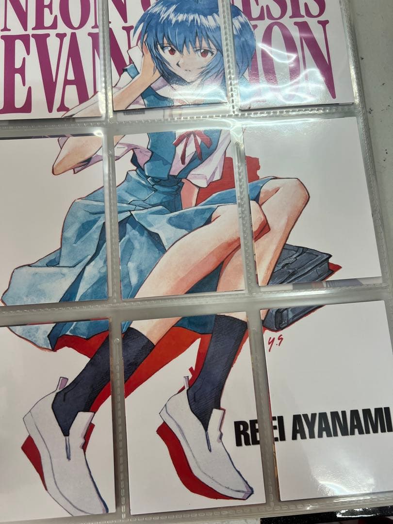 エヴァカードダスマスターズ&天田印刷トレカバインダー付セット