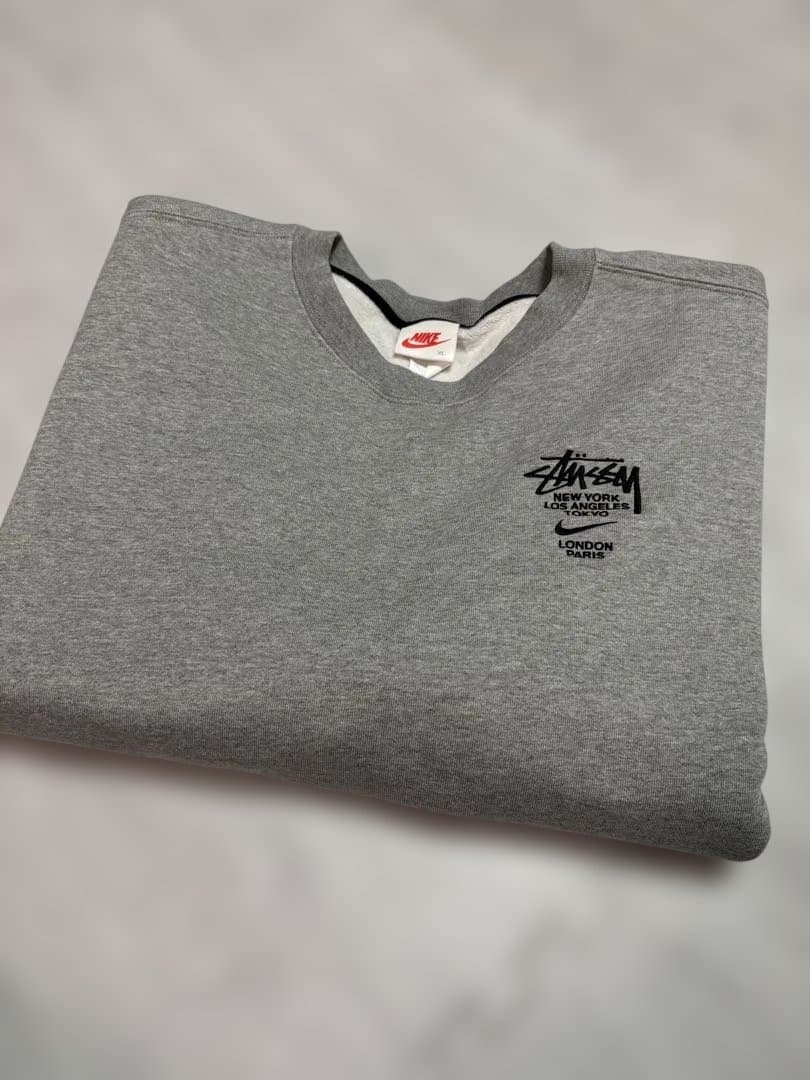 【XLサイズ】Stussy NIKE コラボ　スウェット