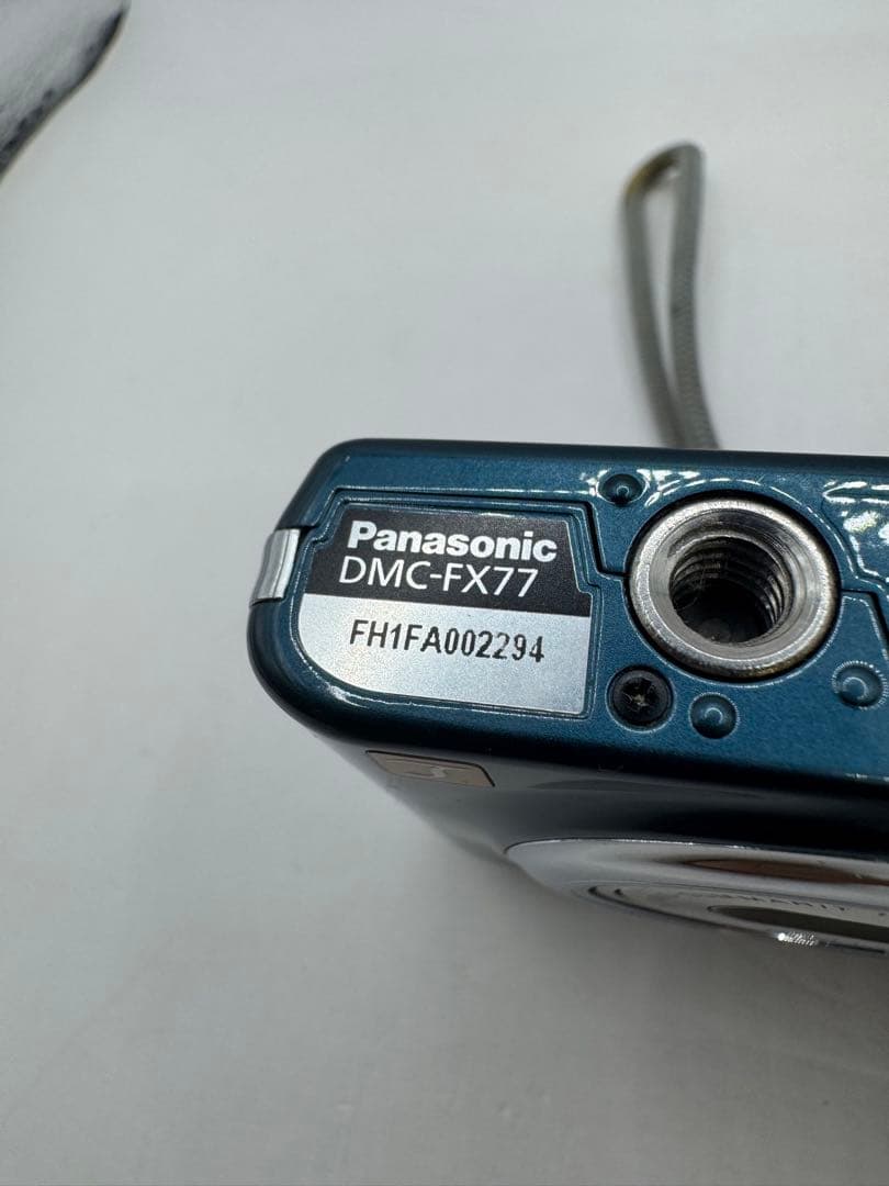 Panasonic LUMIX DMC-FX77 ブルー デジタルカメラ