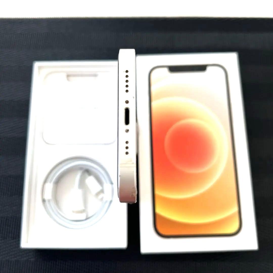 AppleiPhone12スマートフォン本体128GB充電ケーブル付SIMフリー