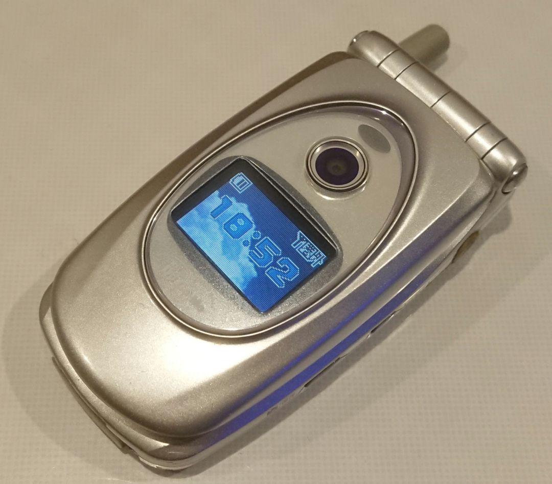 充電器セット レア 美品 ドコモ P251iS silver シルバー ガラケー