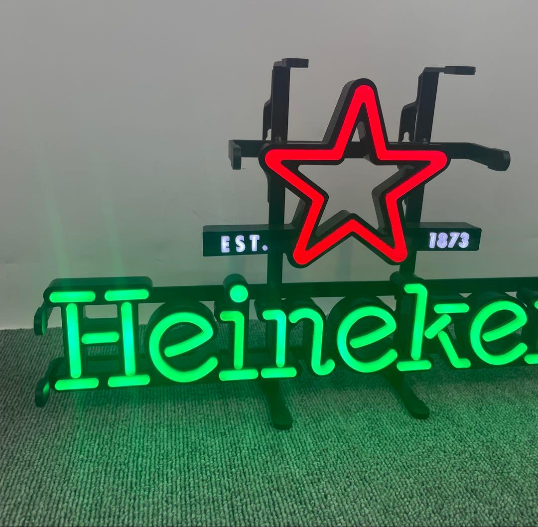希少 ハイネケン Heineken 看板 ネオンサイン ペニージャパン