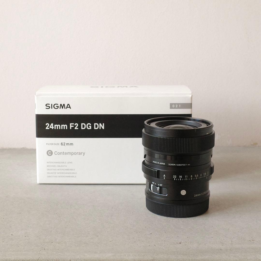 【テル】SIGMA 24mm F2 DG DN Lマウントレンズ