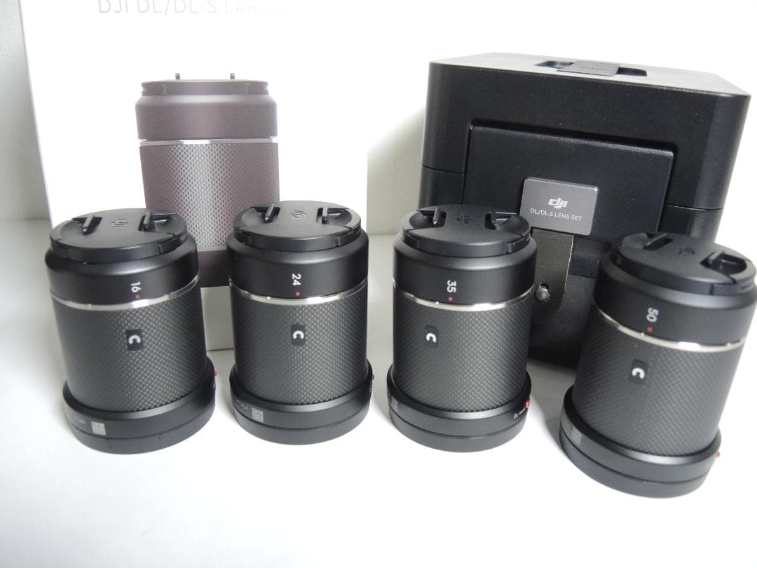 ひい DJI DLマウント シネマレンズ 4本セット Zenmuse