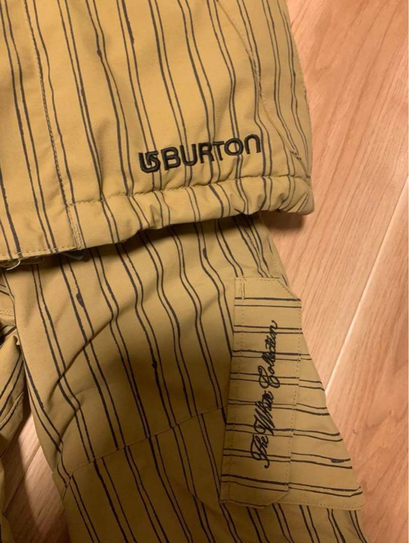 美品　Burton キッズ　スノーボード　ウェア 110 バートン　ストライプ