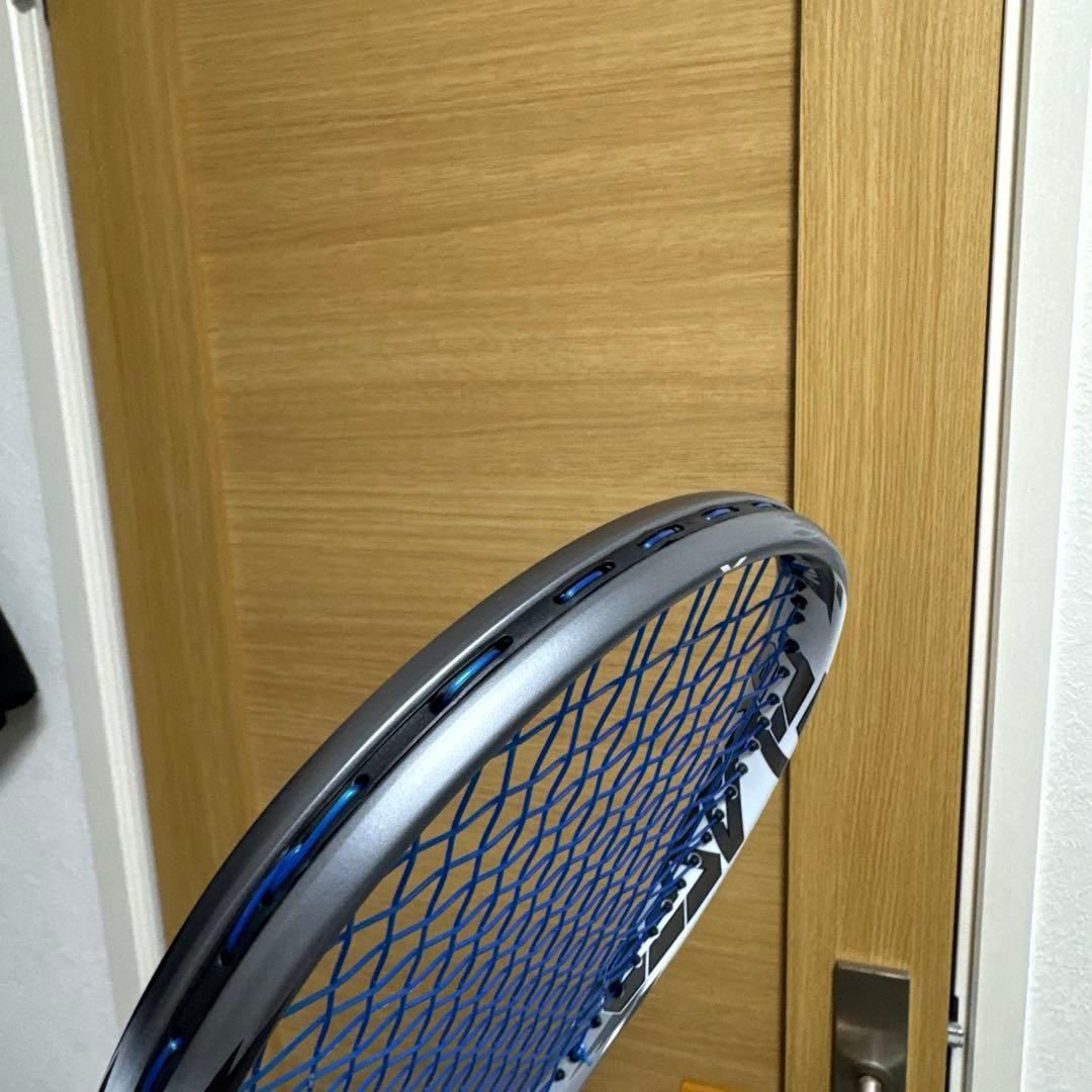 (値下げ交渉可能)YONEX エフレーザー9sテニスラケット ホワイト/シルバー