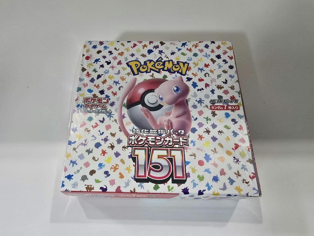 ポケモンカード151 シュリンク付き