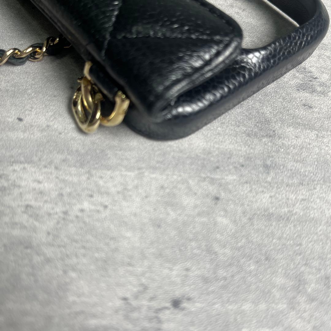 CHANEL シャネル iPhoneケース 15pro チェーン