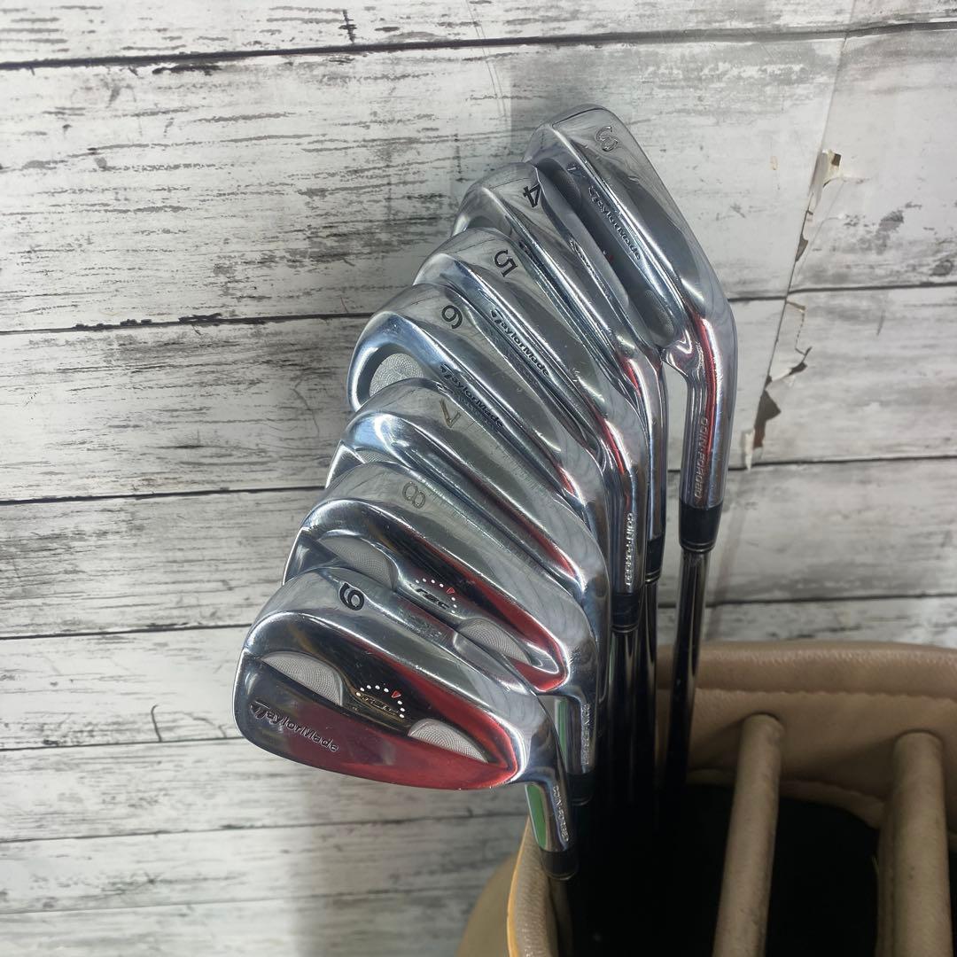 テーラーメイドracコンボアイアン　3〜9番 三浦ヘッド NS950 S