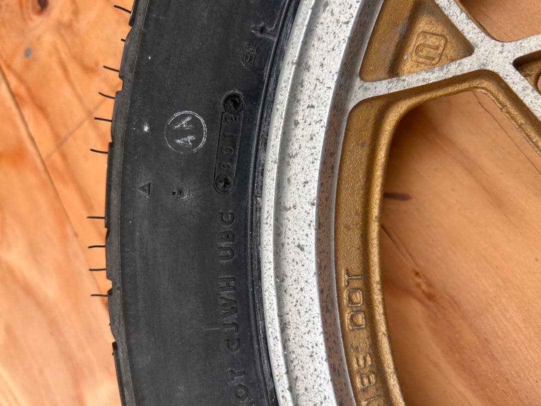 たつや様　前後2本　スズキ純正 エンケイ 星型キャスト リア ホイール