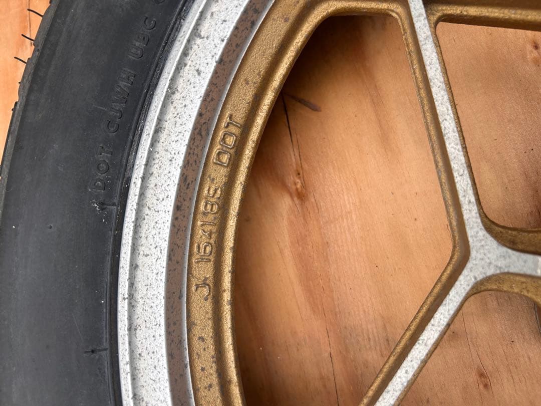 たつや様　前後2本　スズキ純正 エンケイ 星型キャスト リア ホイール