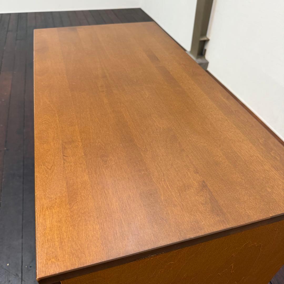 H110K35a 無印良品 MUJI 4段チェスト バーチ材