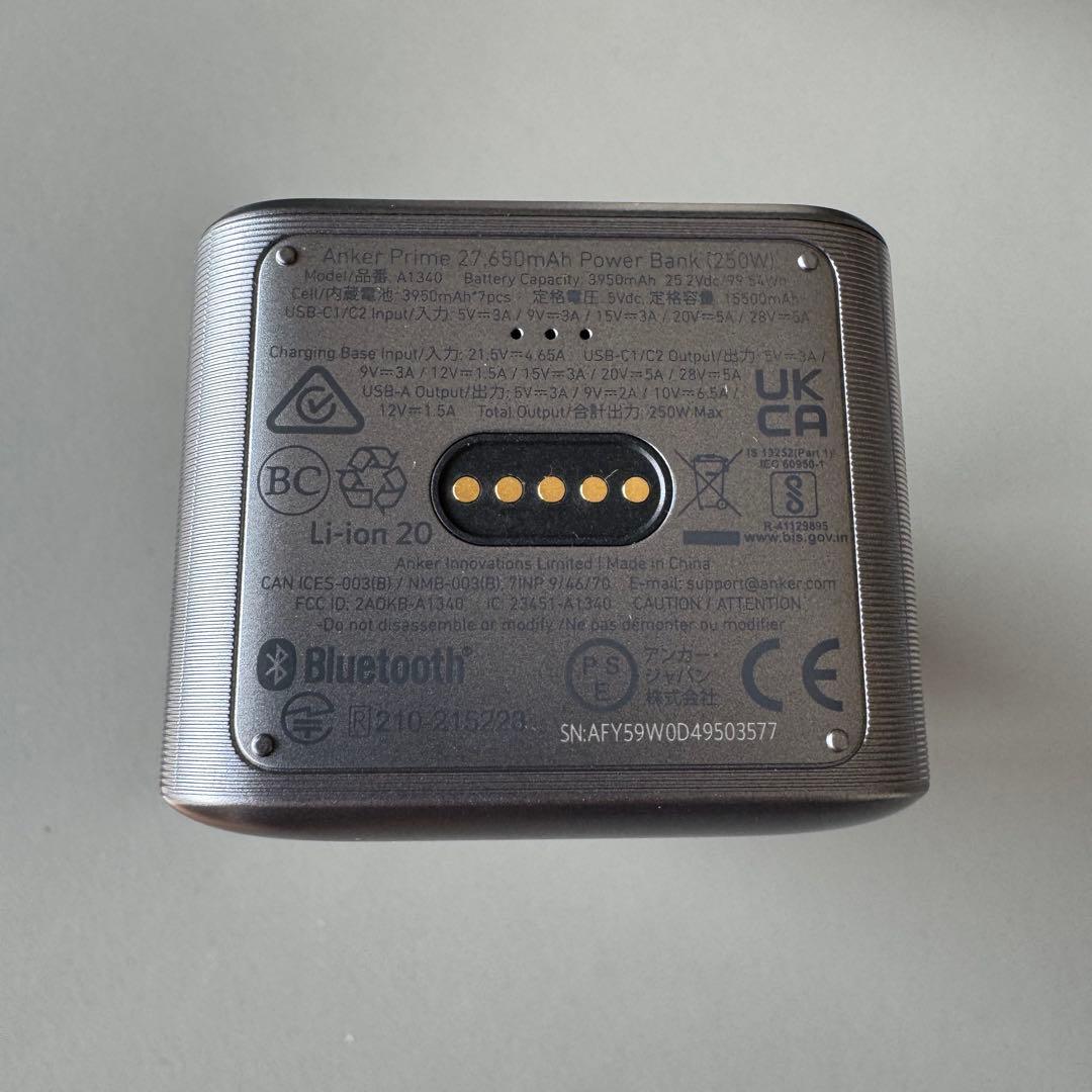 ANKER モバイルバッテリー Power Bank 27,650mAh 大容量