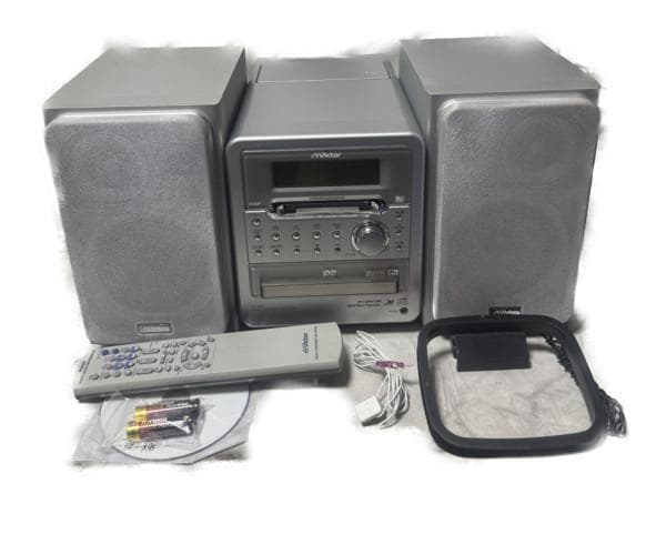 Victor ビクター UX-QD7-S オーディオ カセット MDコンポ