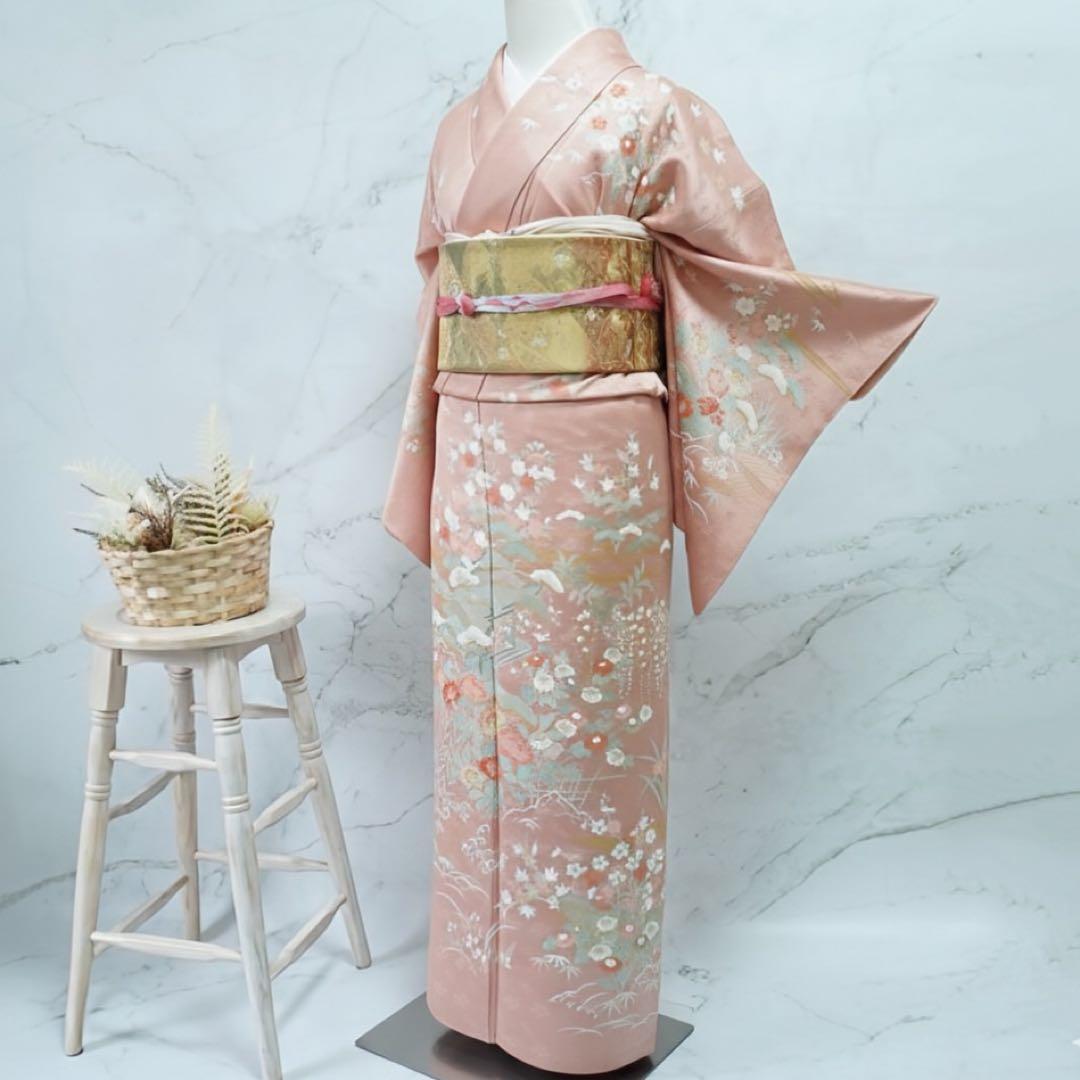 訪問着 フルセットa472七五三　入学式　お宮参り　結婚式