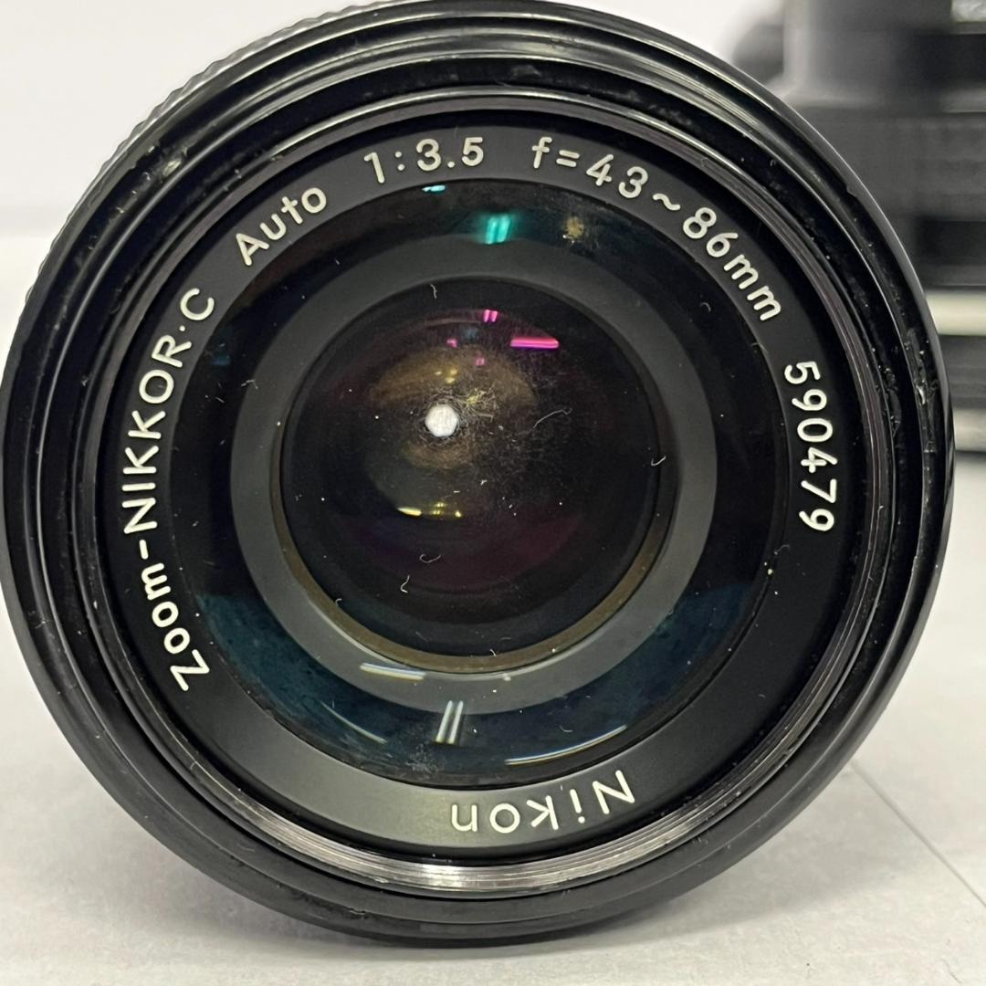 田*中様 【ジャンク】Nikon Nikomat フィルムカメラ レンズ3本付き