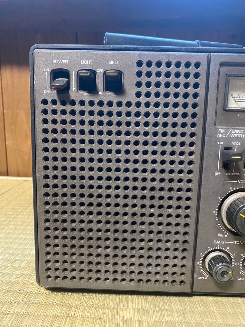 National Panasonic Cougar 2000 ラジオ　ジャンク