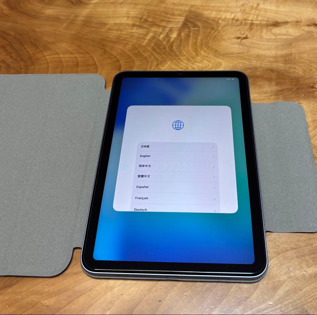 【中古美品】iPad mini 6世代 64GB Wi-Fi　パープル