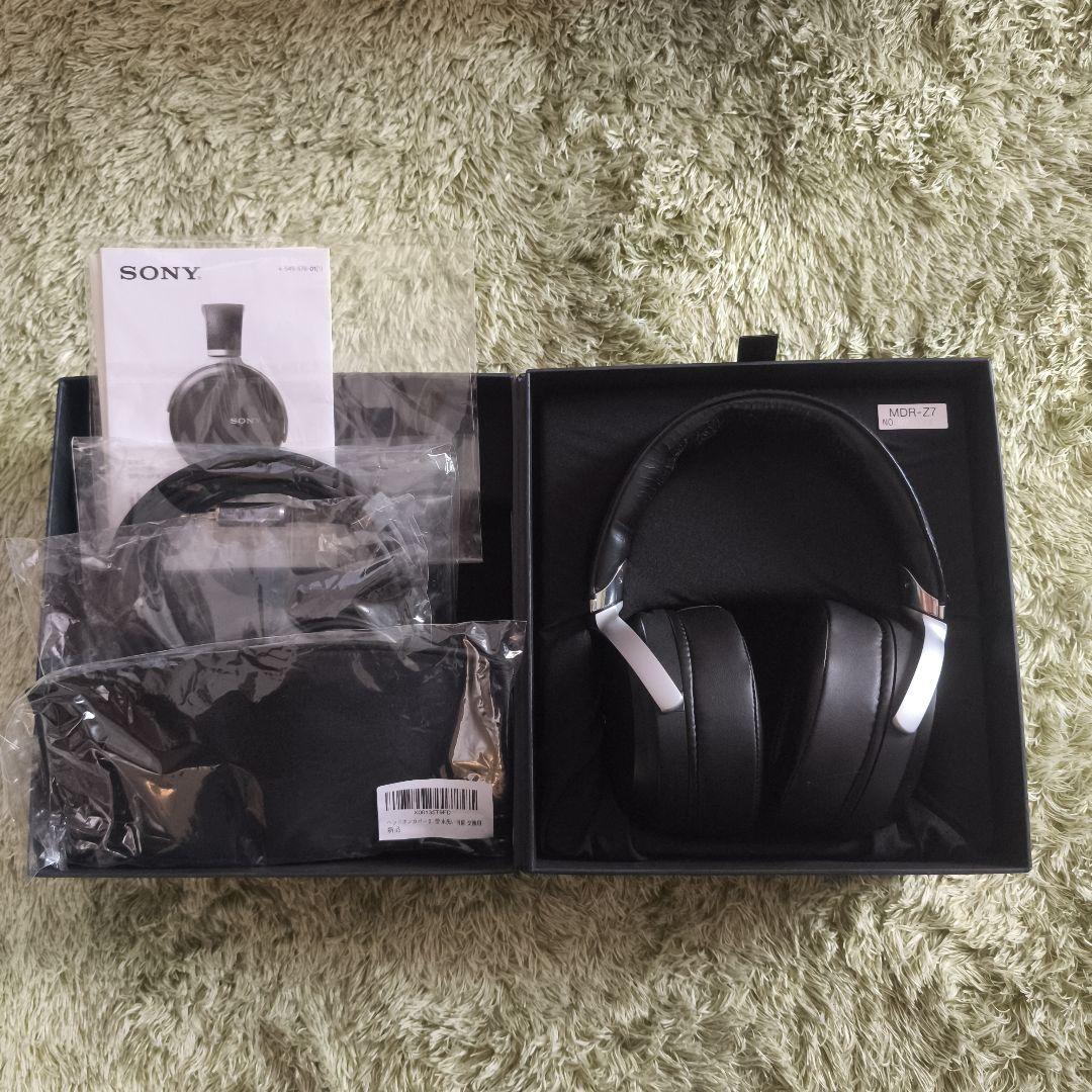SONY MDR-Z7 ヘッドホン 美品 イヤーパッド新品交換済み