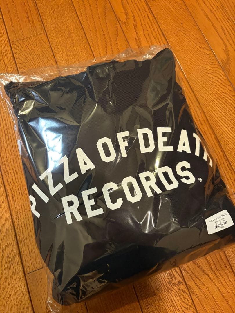 PIZZA Lab Logo HOODIE ブラック XL