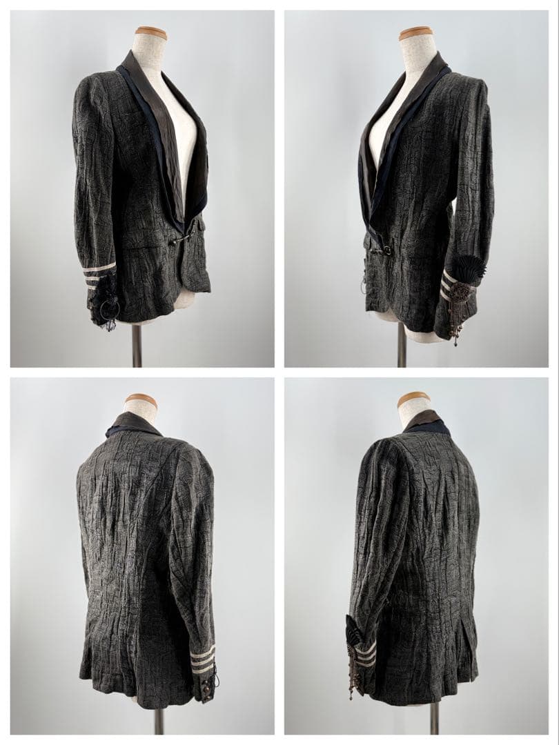 【新品未使用】シェアスピリット(Share Sprit) レザー切替ジャケット