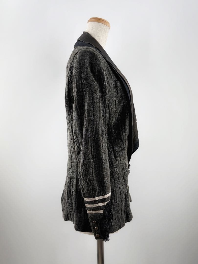 【新品未使用】シェアスピリット(Share Sprit) レザー切替ジャケット