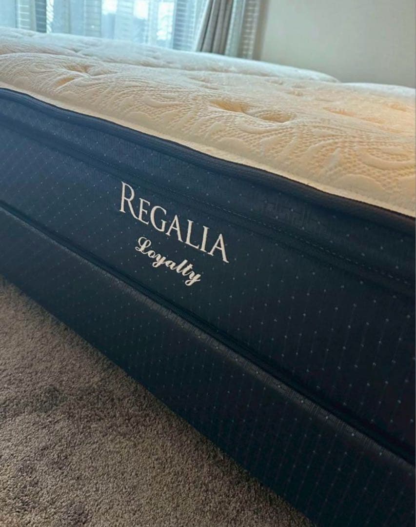 キングスダウン レガリアロイヤルティ セミダブル マットレス＆ボトムセット