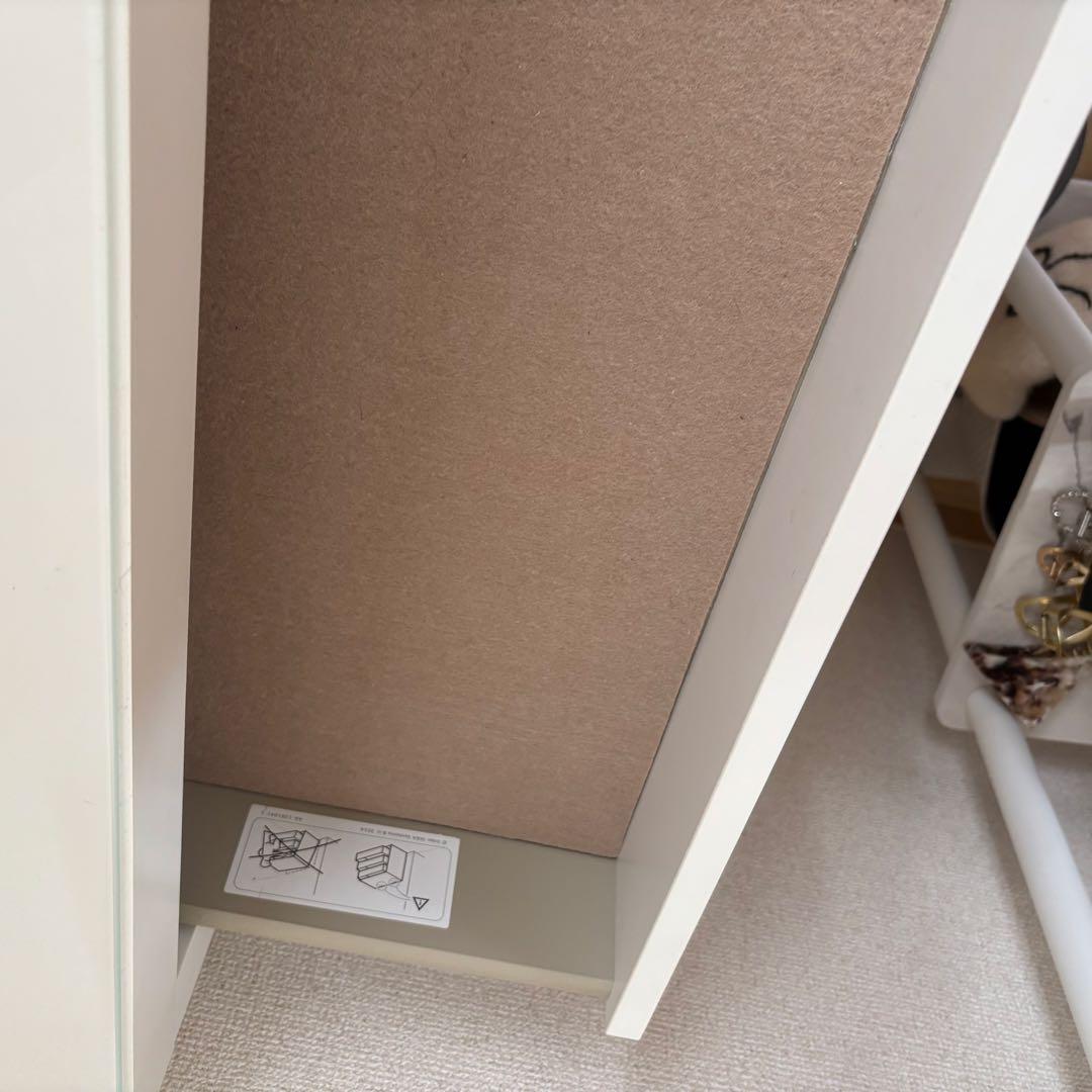 イケア　IKEA ホワイト　ドレッサー　マルム