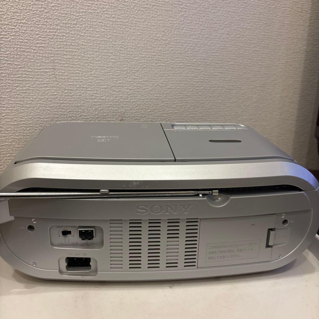 Sony CFD-RS500 シルバー オーディオシステム