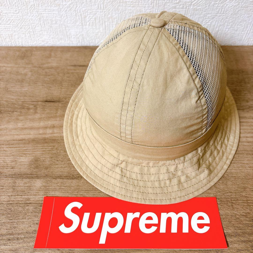 正規品　Supreme バケットハット　ハット　帽子アメリカ製　ベージュ