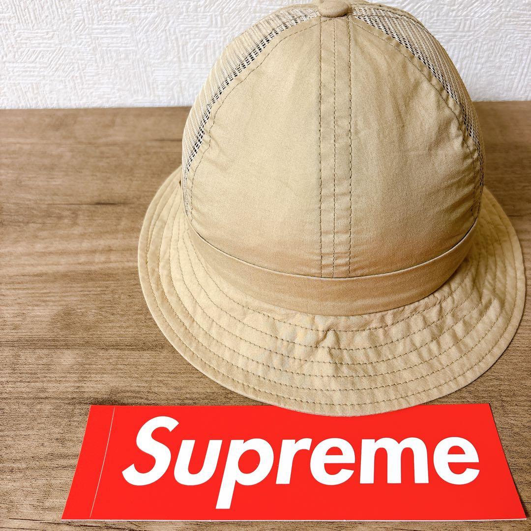 正規品　Supreme バケットハット　ハット　帽子アメリカ製　ベージュ