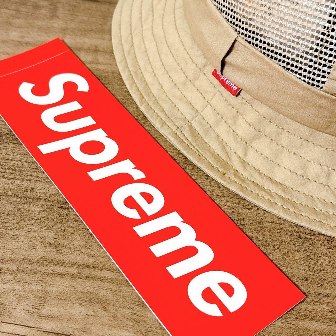 正規品　Supreme バケットハット　ハット　帽子アメリカ製　ベージュ