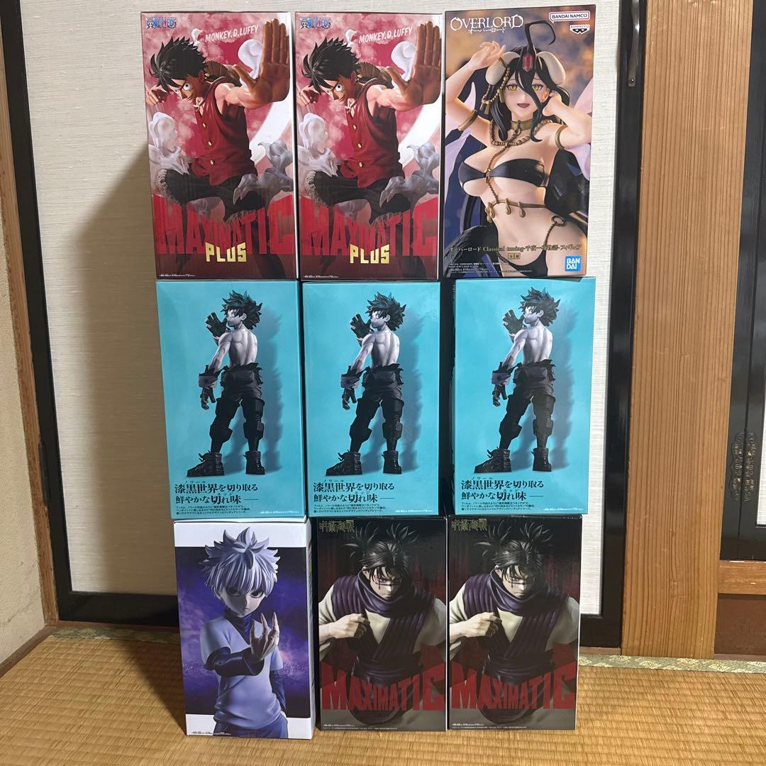 フィギュアセット MAXIMUM 、GRANDISTA 計9個セット