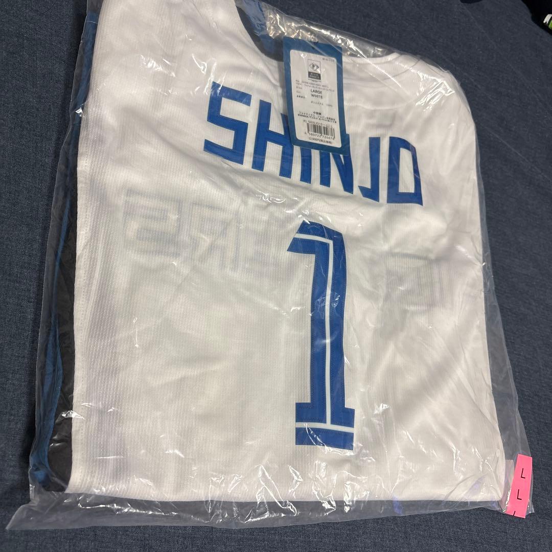 【新品未開封】北海道日本ハムファイターズ 新庄監督 ホームレプリユニフォーム　L