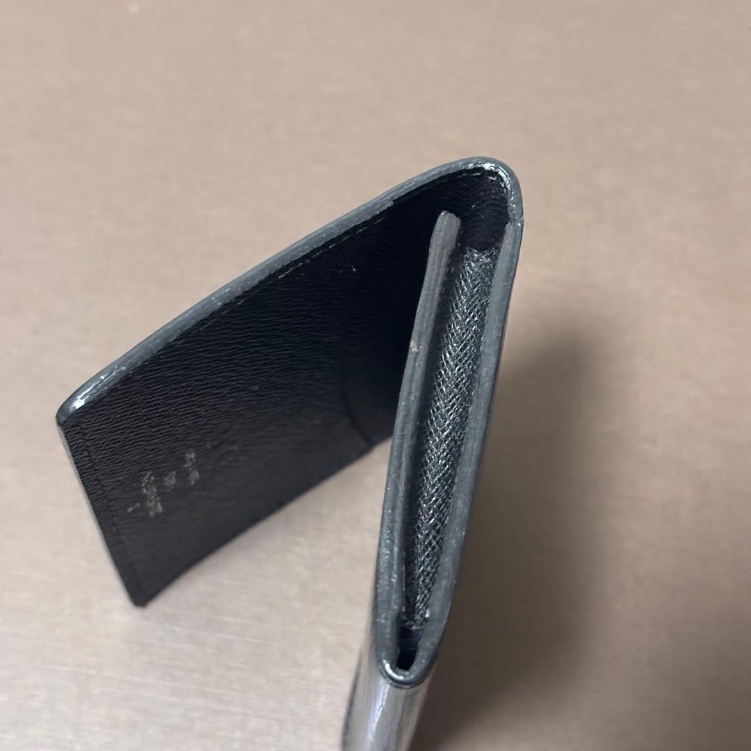 LOUIS VUITTON エピ 名刺入れ ブラック アンヴェロップ カード入れ