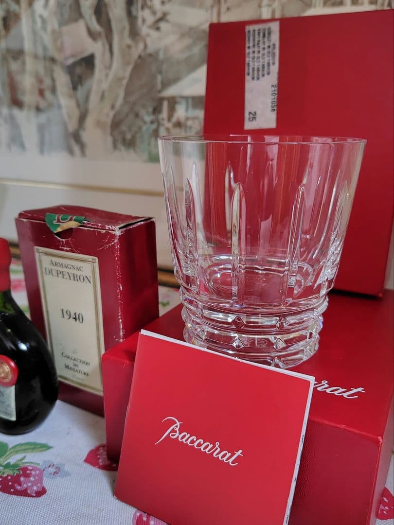 バカラ　アルルカン　1客　アルマニャック　デュペイロン　1940年　50ml