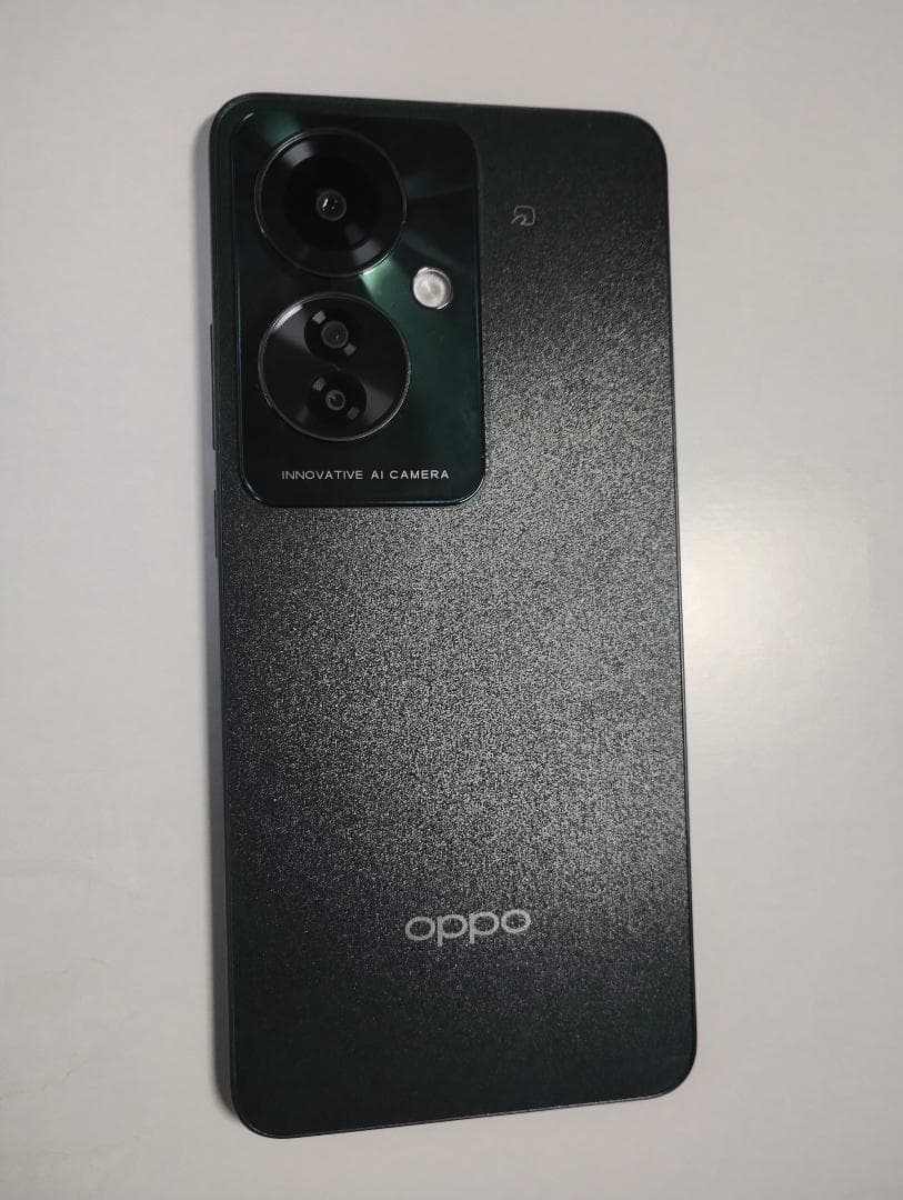 OPPO Reno11 A　ダークグリーン　中古美品 新同品