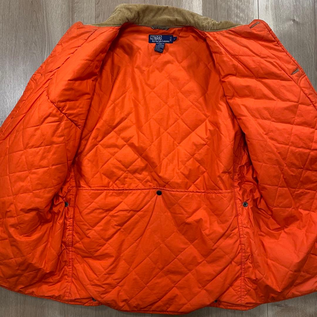 【希少】ラルフローレン 90s ハンティングジャケット 中綿　Lサイズ