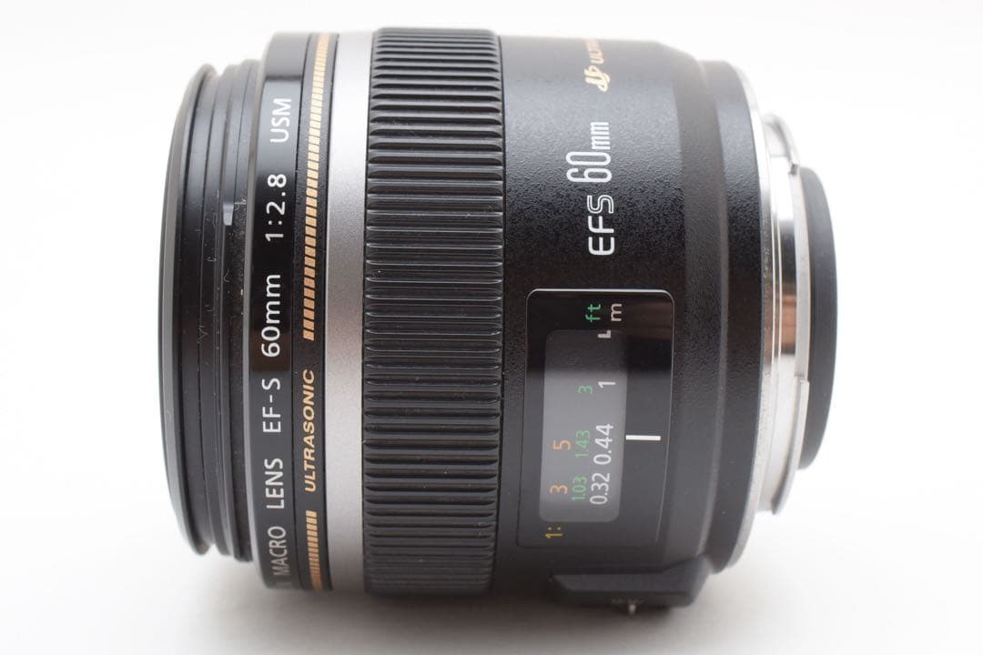 【美品】キヤノン Canon EFS60mm f/2.8 マクロ USM