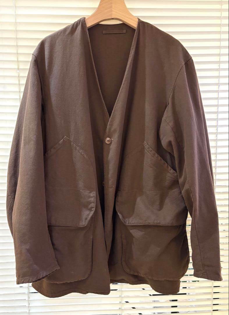 数回のみ着用COMOLI 24SS コットンダックス ハンティングジャケット3番