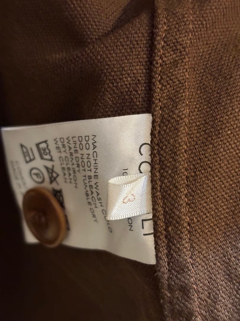 数回のみ着用COMOLI 24SS コットンダックス ハンティングジャケット3番