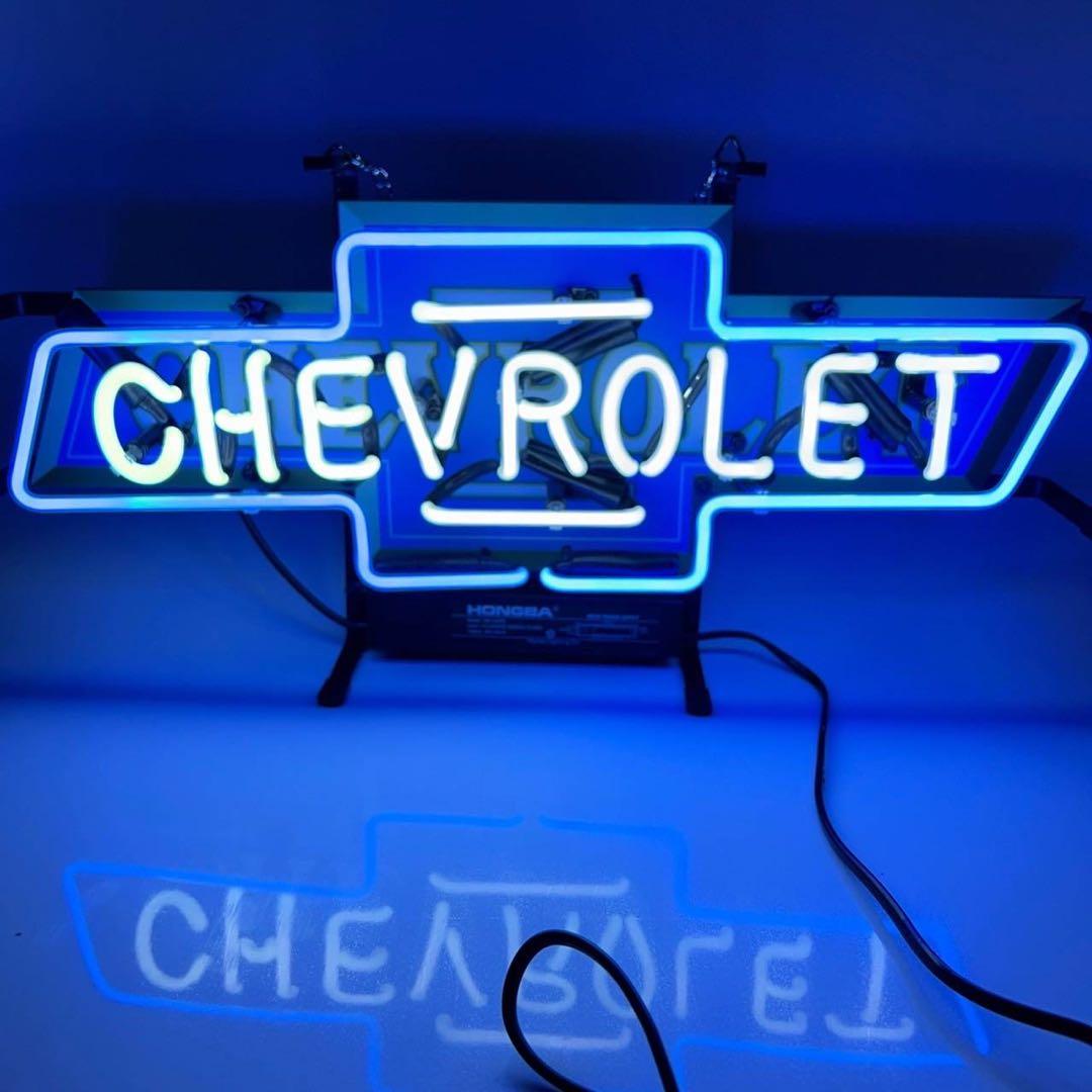 緊急入荷★シボレーネオン看板★アメリカン雑貨 USA ガレージ 電飾看板