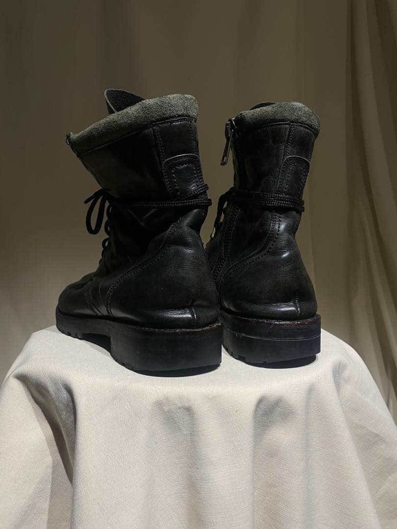 靴 FW2008 Number Nine Calfskin Combat Boots
