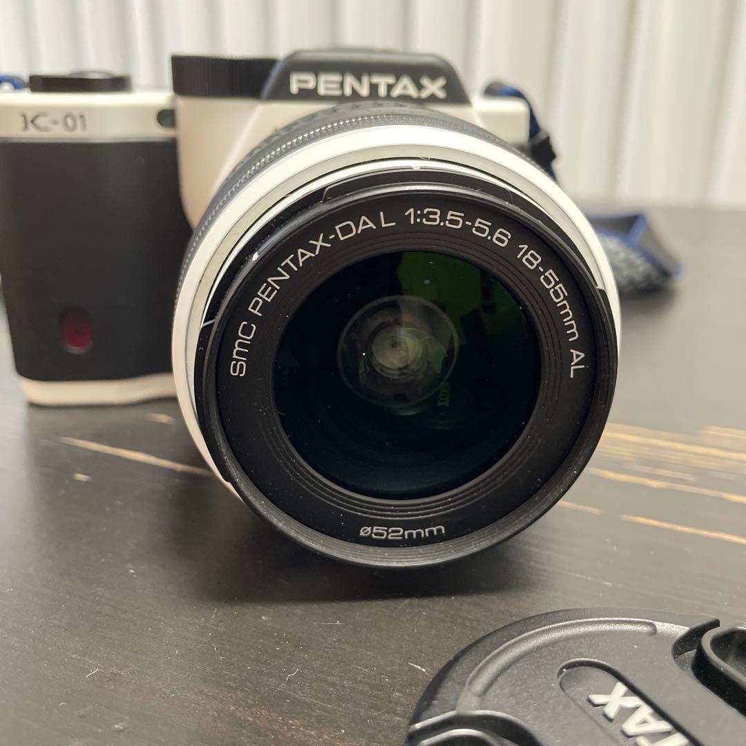 PENTAX K-01 ホワイト ミラーレス一眼